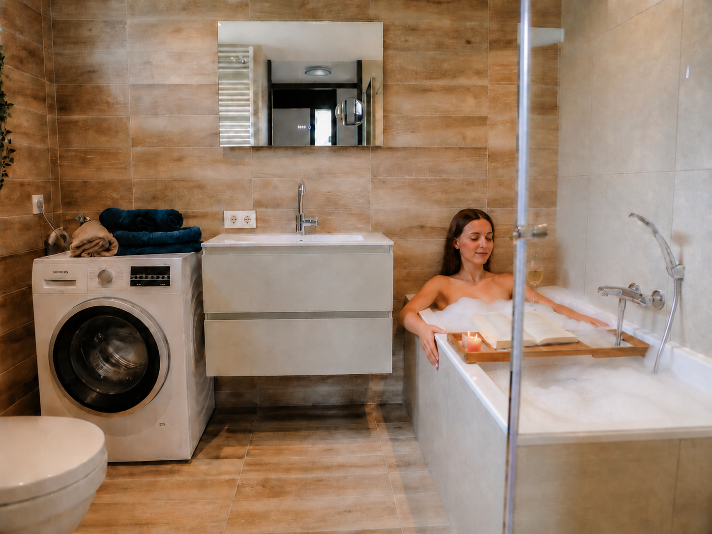 Vakantiehuis met badkamer op de begane grond